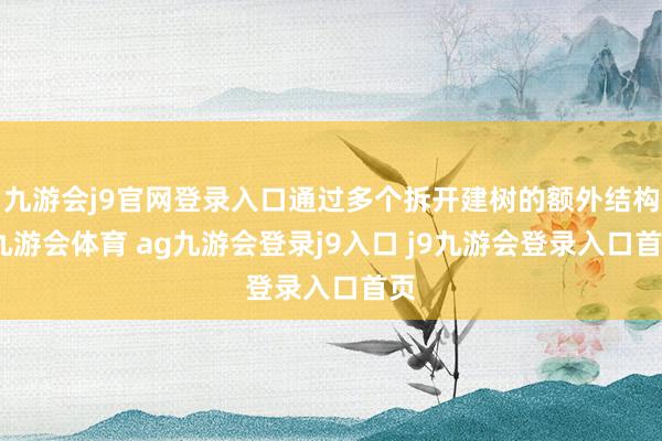 九游会j9官网登录入口通过多个拆开建树的额外结构-九游会体育 ag九游会登录j9入口 j9九游会登录入口首页