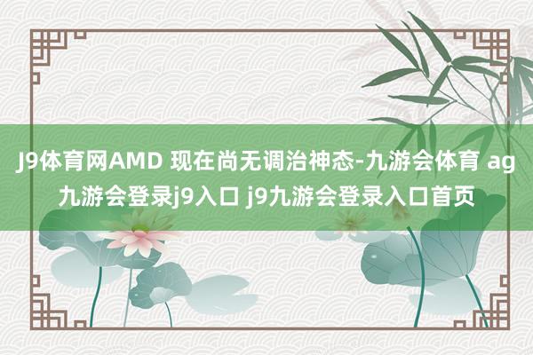 J9体育网AMD 现在尚无调治神态-九游会体育 ag九游会登录j9入口 j9九游会登录入口首页